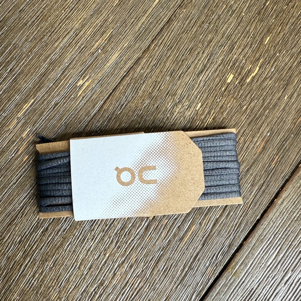 Original On Cloud Dark Gray Speed Laces